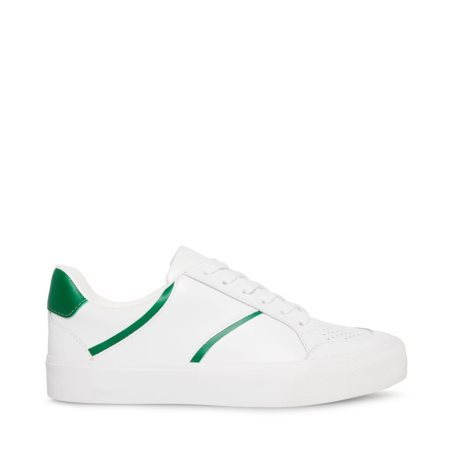 White Steve Madden Bryant Women's Sneakers | PH 5390FLW